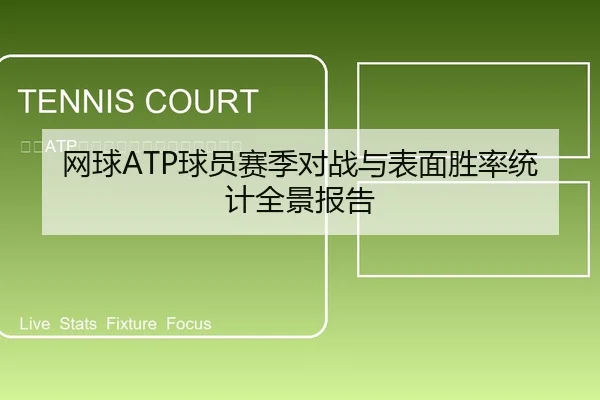 网球ATP球员赛季对战与表面胜率统计全景报告